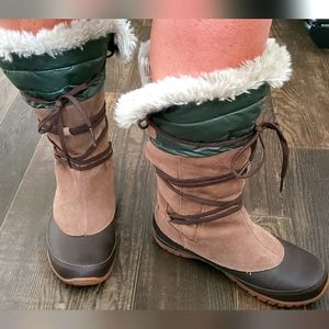 Womens The North Face Josie Winter Waterproof Boots Size 8